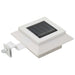 Lămpi solare de exterior cu LED, 6 buc, alb, 12 cm, pătrat - WALTI WALTI