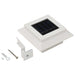 Lămpi solare de exterior cu LED, 6 buc, alb, 12 cm, pătrat - WALTI WALTI