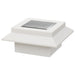 Lămpi solare de exterior cu LED, 6 buc, alb, 12 cm, pătrat - WALTI WALTI