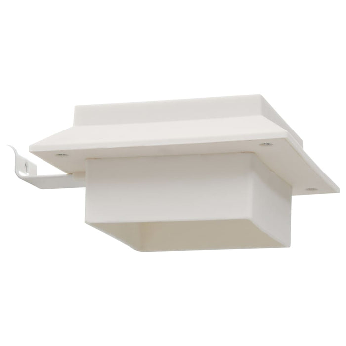 Lămpi solare de exterior cu LED, 6 buc, alb, 12 cm, pătrat - WALTI WALTI