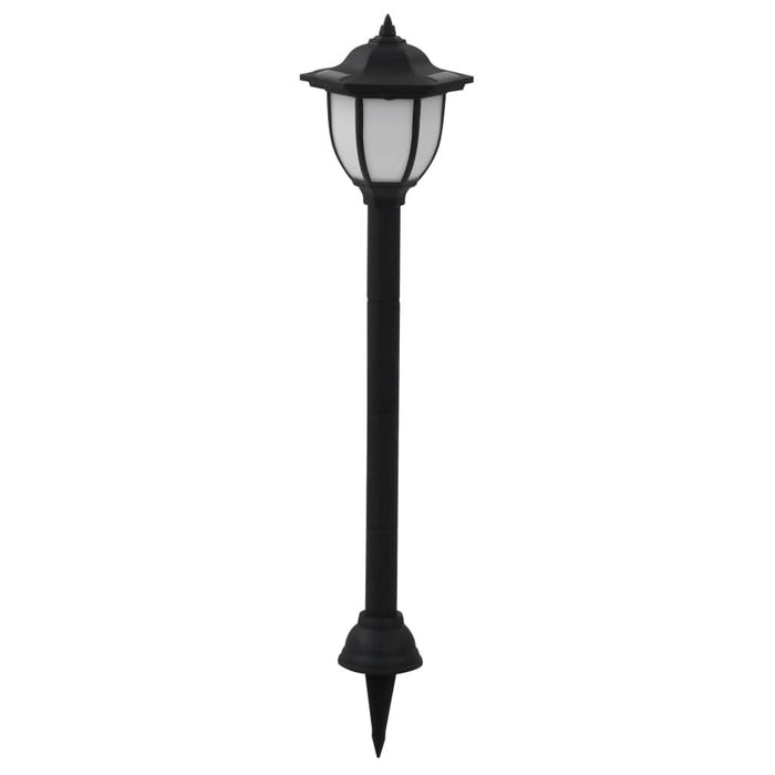 Lămpi solare de exterior cu LED, 3 buc, negru - WALTI WALTI