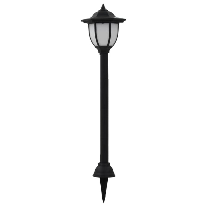 Lămpi solare de exterior cu LED, 3 buc, negru - WALTI WALTI