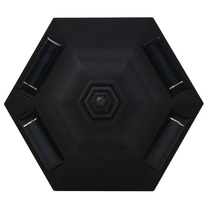 Lămpi solare de exterior cu LED, 3 buc, negru - WALTI WALTI