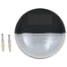 Lămpi solare de exterior cu LED-uri, 12 buc., negru, rotund - WALTI WALTI