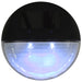 Lămpi solare de exterior cu LED-uri, 12 buc., negru, rotund - WALTI WALTI