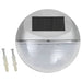 Lămpi solare de exterior cu LED-uri, 12 buc., argintiu, rotund - WALTI WALTI