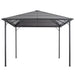Pavilion cu acoperiș, antracit, 3 x 3 m, aluminiu - WALTI WALTI