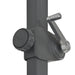 Umbrelă în consolă cu stâlp din aluminiu, antracit, 300 cm - WALTI WALTI