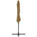 Umbrelă consolă de grădină, stâlp din oțel, taupe, 300 cm - WALTI WALTI