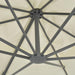 Umbrelă de grădină în consolă cu stâlp din aluminiu 400x300 cm, culoare nisip - WALTI WALTI