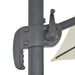 Umbrelă de grădină în consolă cu stâlp din aluminiu 400x300 cm, culoare nisip - WALTI WALTI