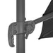 Umbrelă în consolă cu stâlp din aluminiu, 300x300 cm, antracit - WALTI WALTI