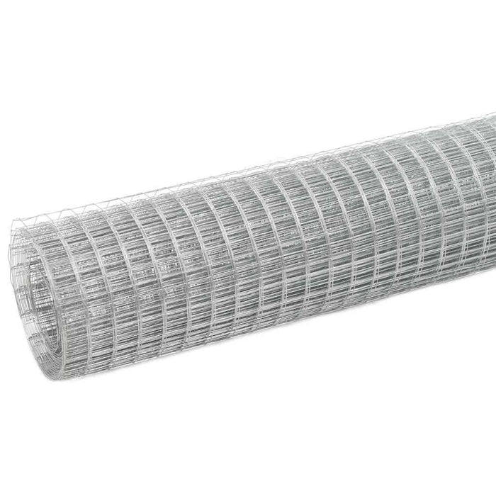 Plasă de sârmă găini, argintiu, 10 x 0,5 m, oțel galvanizat - WALTI WALTI