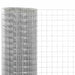 Plasă de sârmă găini, argintiu, 10 x 0,5 m, oțel galvanizat - WALTI WALTI