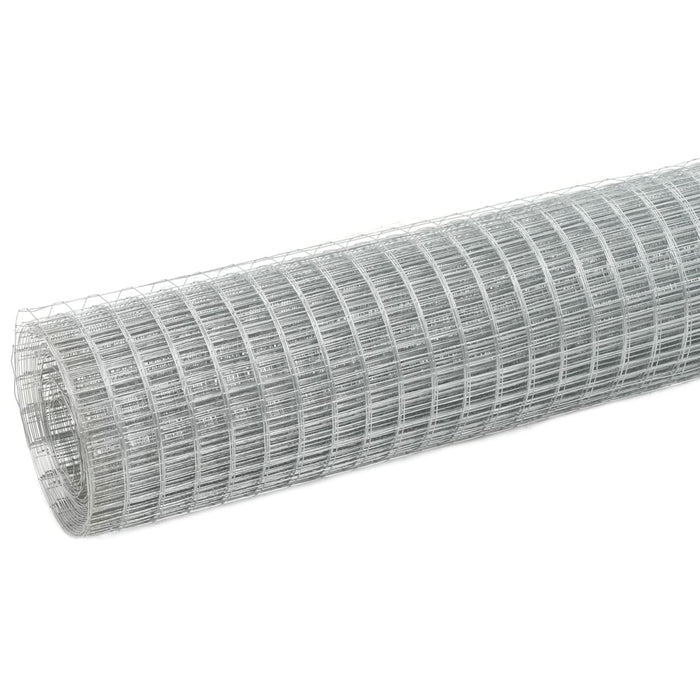 Plasă de sârmă găini, argintiu, 10 x 1,5 m, oțel galvanizat - WALTI WALTI
