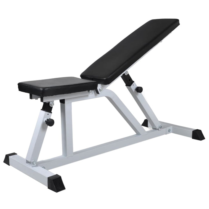 Bancă de antrenament cu set de haltere și gantere, 60,5 kg - WALTI WALTI