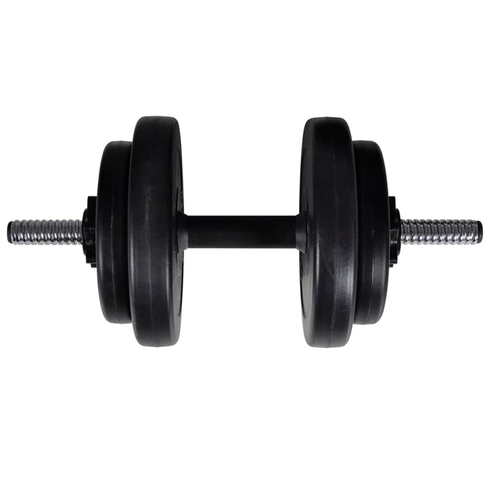 Bancă de antrenament cu set de haltere și gantere, 60,5 kg - WALTI WALTI