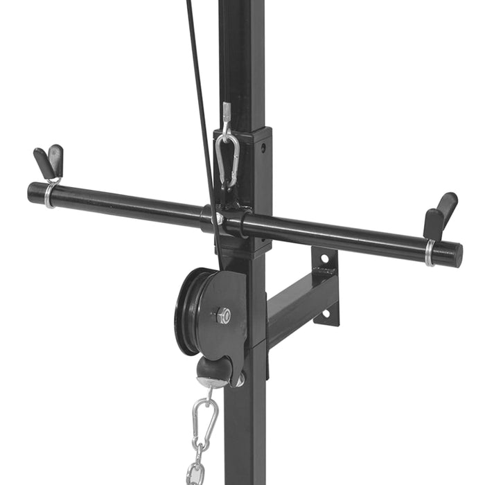 Turn de forță montat pe perete, set haltere și gantere 60,5 kg WALTI
