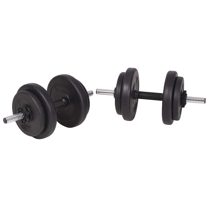 Bancă de antrenament, rastel set de haltere/gantere, 90 kg WALTI