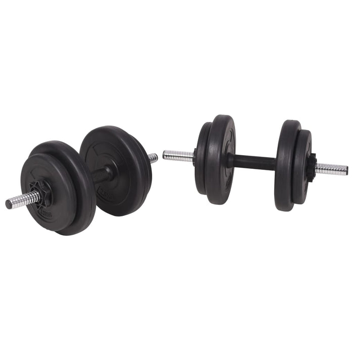 Bancă fitness cu rastel greutăți, set de haltere/gantere, 90 kg WALTI