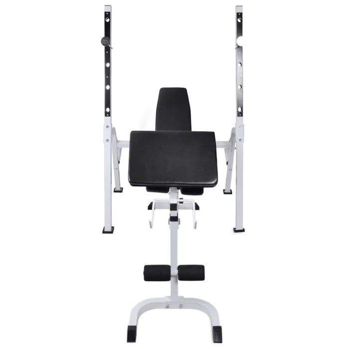 Bancă fitness cu rastel greutăți, set de haltere/gantere, 90 kg WALTI