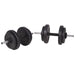 Bancă fitness cu rastel greutăți, set haltere/gantere, 120 kg - WALTI WALTI