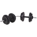 Bancă fitness cu rastel greutăți, set haltere/gantere, 120 kg - WALTI WALTI