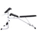 Bancă fitness cu rastel greutăți, set haltere/gantere, 120 kg - WALTI WALTI
