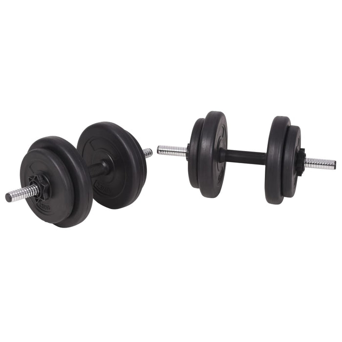 Bancă fitness cu raft greutăți set haltere și gantere 120 kg WALTI