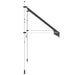 Copertină retractabilă manual, antracit, 300 cm - WALTI WALTI