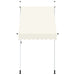 Copertină retractabilă manual, crem, 150 cm - WALTI WALTI