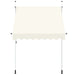 Copertină retractabilă manual, crem, 200 cm - WALTI WALTI