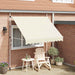 Copertină retractabilă manual, crem, 250 cm - WALTI WALTI