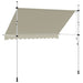 Copertină retractabilă manual, crem, 300 cm - WALTI WALTI