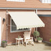 Copertină retractabilă manual, crem, 300 cm - WALTI WALTI