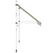 Copertină retractabilă manual, crem, 350 cm - WALTI WALTI