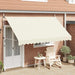 Copertină retractabilă manual, crem, 350 cm - WALTI WALTI