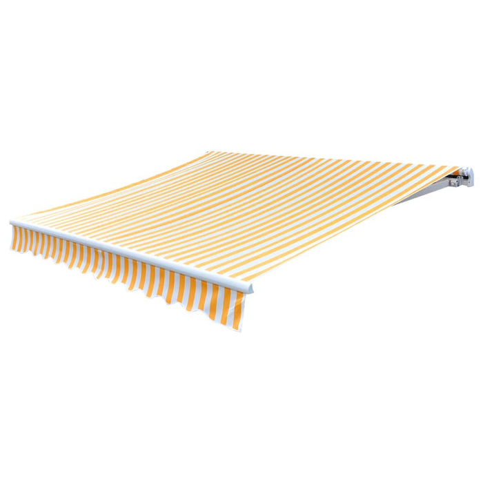 Pânză de copertină, portocaliu și alb, 3,5 x 2,5 m - WALTI WALTI