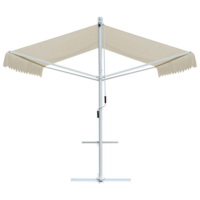 Copertină cu structură independentă, crem, 4 x 3 m - WALTI WALTI