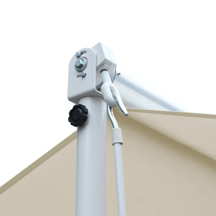 Copertină cu structură independentă, crem, 4 x 3 m - WALTI WALTI
