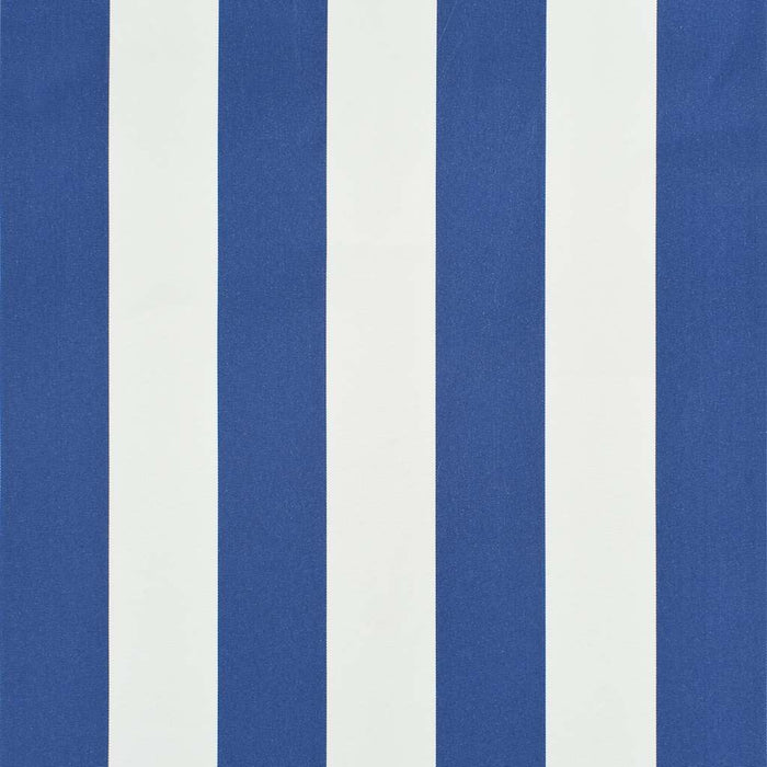 Copertină retractabilă, albastru și alb, 150 x 150 cm - WALTI WALTI