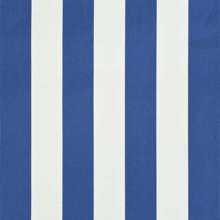 Copertină retractabilă, albastru și alb, 400 x 150 cm - WALTI WALTI