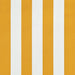 Copertină retractabilă, galben și alb, 150 x 150 cm - WALTI WALTI