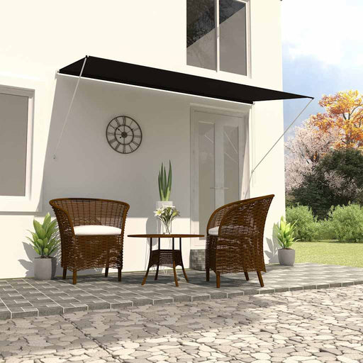 Copertină retractabilă, antracit, 250 x 150 cm - WALTI WALTI