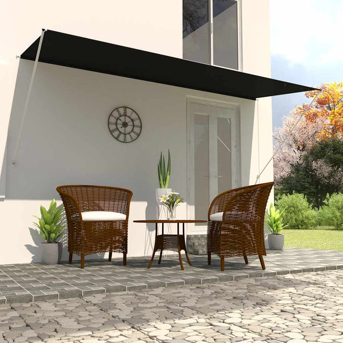 Copertină retractabilă, antracit, 400 x 150 cm - WALTI WALTI