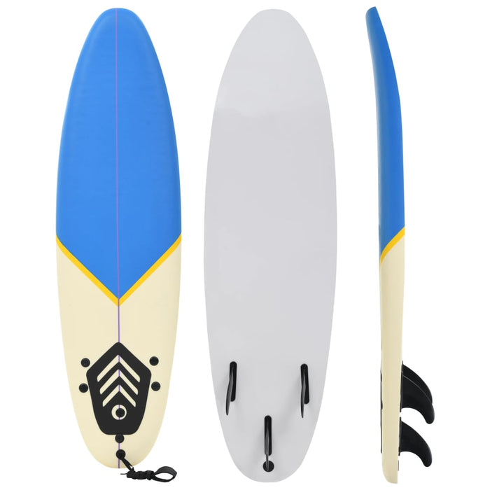 Placă de surf, 170 cm, albastru și crem - WALTI WALTI