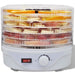 Deshidrator de alimente, rotund, 250 W, 6 tăvi - WALTI WALTI