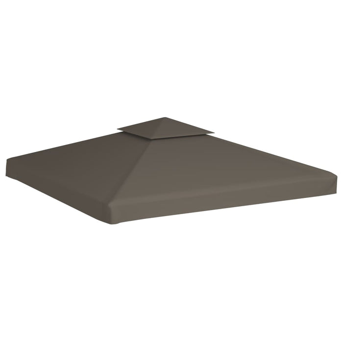 Acoperiș de pavilion, 2 niveluri, gri taupe, 3x3 m, 310 g/m² - WALTI WALTI