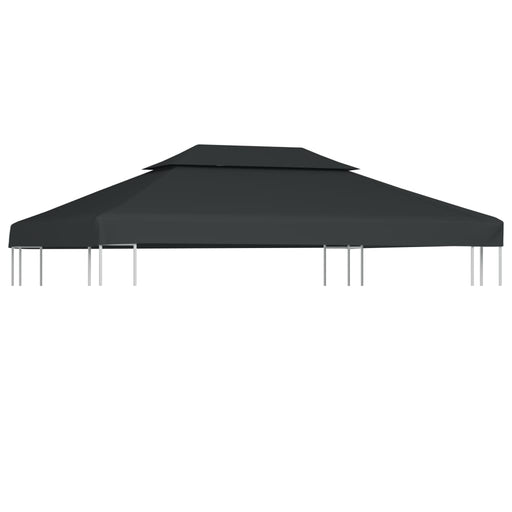 Acoperiș de pavilion, 2 niveluri, antracit, 4x3 m, 310 g/m² - WALTI WALTI