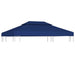 Acoperiș de pavilion, 2 niveluri, albastru, 4x3 m, 310 g/m² - WALTI WALTI